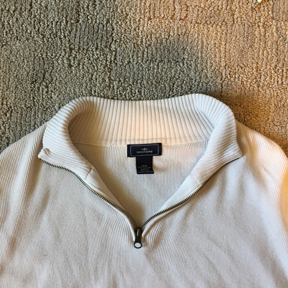 Creamy White Quarter Zip - Picture 3 of 6